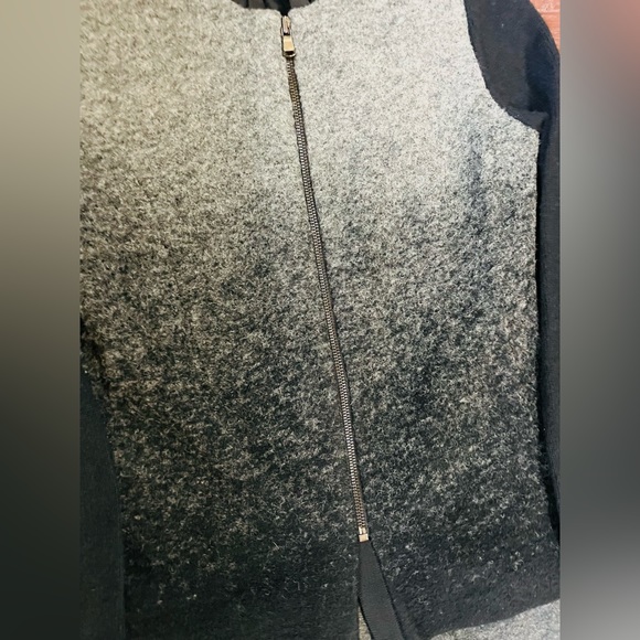 Ann Taylor wool ombré sweater top jacket skirt set xs 0 2 - Picture 5 of 11